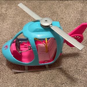 Barbie Adventure Helicopter - Blue and Pink